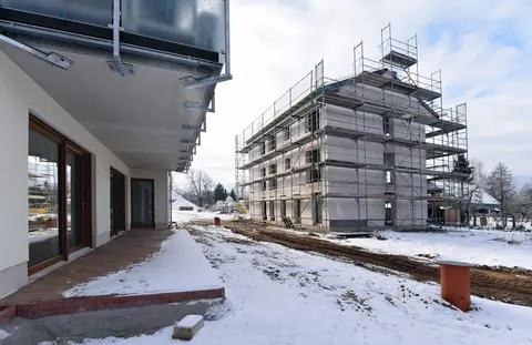 Haus 2 – Der Rohbau wird errichtet